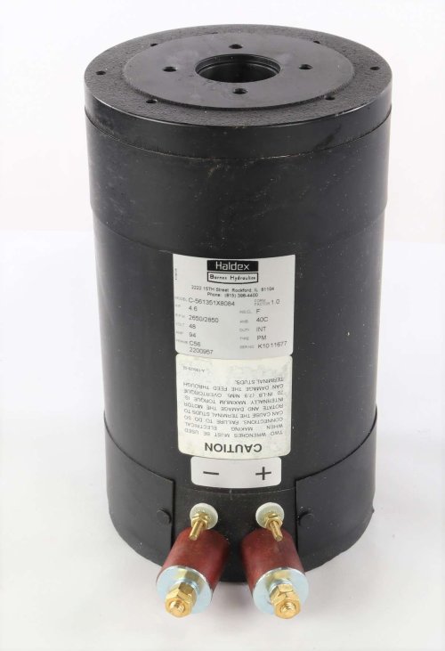 OHIO MOTOR ELECTRIC MOTOR 4.6HP 48VDC C56