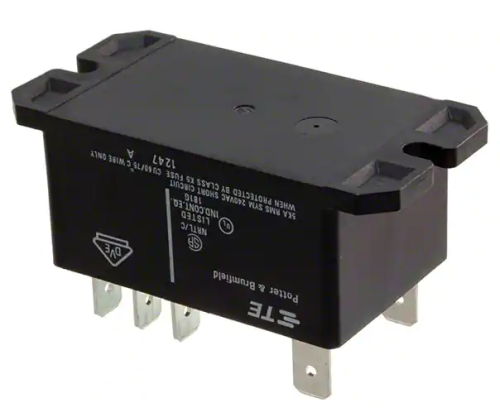 TYCO/POTTER & BRUMFIELD DPDT 30A 12V RELAY