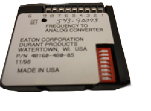 IWS DURANT EATON ANALOG CONVERTER MODULE DC-0-10KHZ