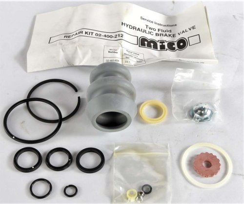 MICO TWO FLUID HYDRAULIC BRAKE VALVE REPAIR KIT