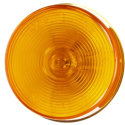 TRUCK-LITE YELLOW ROUND MARKER CLERANCE LIGHT PL-10 12V KIT