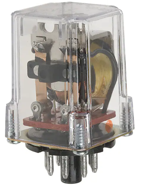 TYCO/POTTER & BRUMFIELD DPDT 10A 12V RELAY