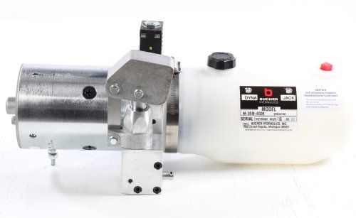 BUCHER HYDRAULICS DYNA-JACK POWER UNIT W/ 8111-S 12VDC MOTOR G .88cc
