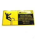 SCHWARZE CAUTION ! WATCH YOUR STEP DECAL