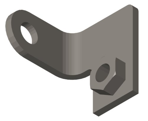 CUMMINS TUBE BRACE FOR N.C. AUTO 8.3L C ENGINE