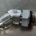 CUMMINS 45 DEGREE ELBOW UNION MALE FITTING