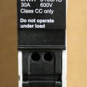 SIEMENS FUSE HOLDER 1-POLE 30A 600V CLASS-CC