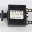 SCHURTER ELECTRONIC COMPONENTS CIRCUIT BREAKER 125/250VAC 35A