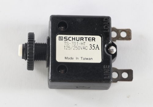 SCHURTER ELECTRONIC COMPONENTS CIRCUIT BREAKER 125/250VAC 35A