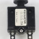 SCHURTER ELECTRONIC COMPONENTS CIRCUIT BREAKER 125/250VAC 35A