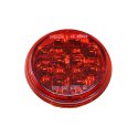 DIALIGHT CORP RED LED LIGHT - 4\" ROUND STOP/TURN/TAIL 12V