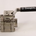 SWAGELOK / HOUSTON CENTER VALVE & FITTING SS 3-PIECE 60 SERIES BALL VALVE REINFORCED PTFE