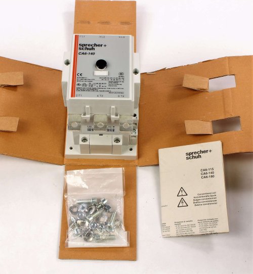 SPRECHER & SCHUH CONTACTOR
