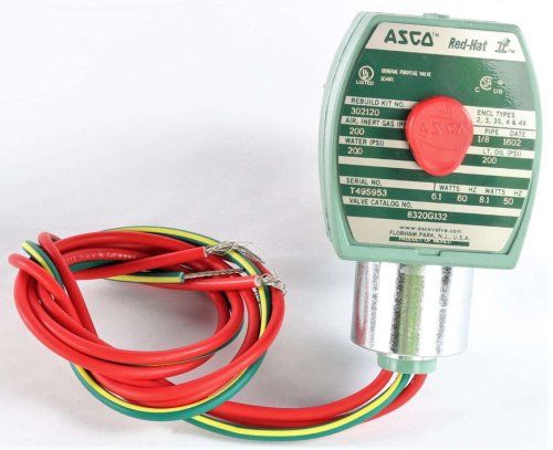 EMERSON - ASCO / JOUCOMATIC / REDHAT AIR  WATER  OIL -VALV COIL ENCL TYPES 2 3 3S 4&4X