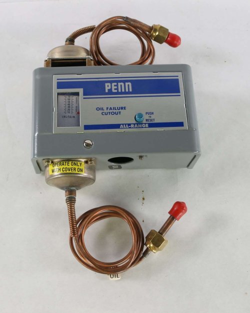 JOHNSON CONTROLS OIL FAILURE COUTOUT CONTROL