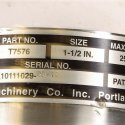 IWS CHECK VALVE 1-1/2\" ROGERS MACHINERY