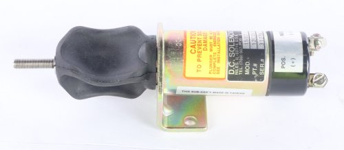 SYNCHRO-START FUEL STOP SOLENOID 12VDC 3 TERMINALS