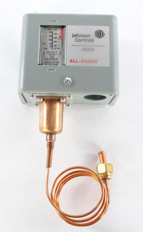 JOHNSON CONTROLS HEAD PRESSURE FAN CYCLING SWITCH