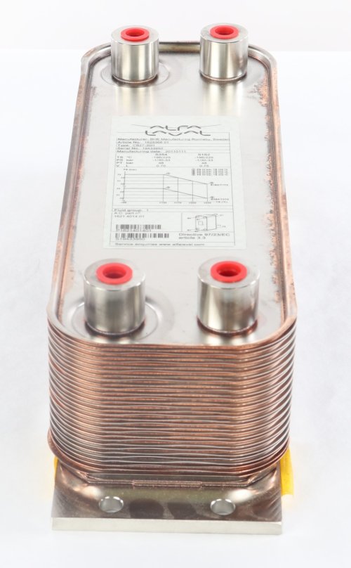 BHE MANUFACTURING 13.75 in x4.25 in x4 in HEAT EXCHANGER BRAZED