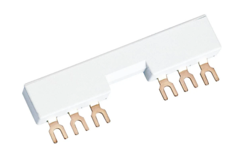 ABB BUSBAR 3PH 2 DEVICE W/1 SIDE AUX
