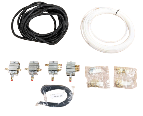 LINCOLN AUTOLUBE INSTALLATION KIT - 8 POINT