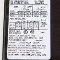 SIEMENS RELAY  3-POLE  45-63 AMP  30KW  600VAC  24VDC