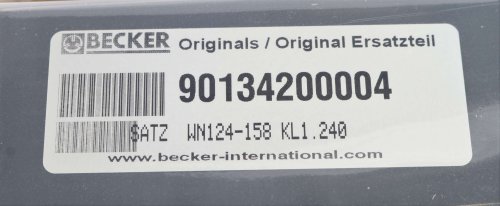 BECKER PUMP ROTOR BLADE