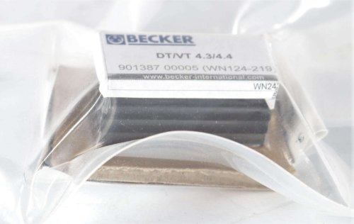 BECKER PUMP ROTOR VANE SET OF 5 - 4.4  GRAPHITE