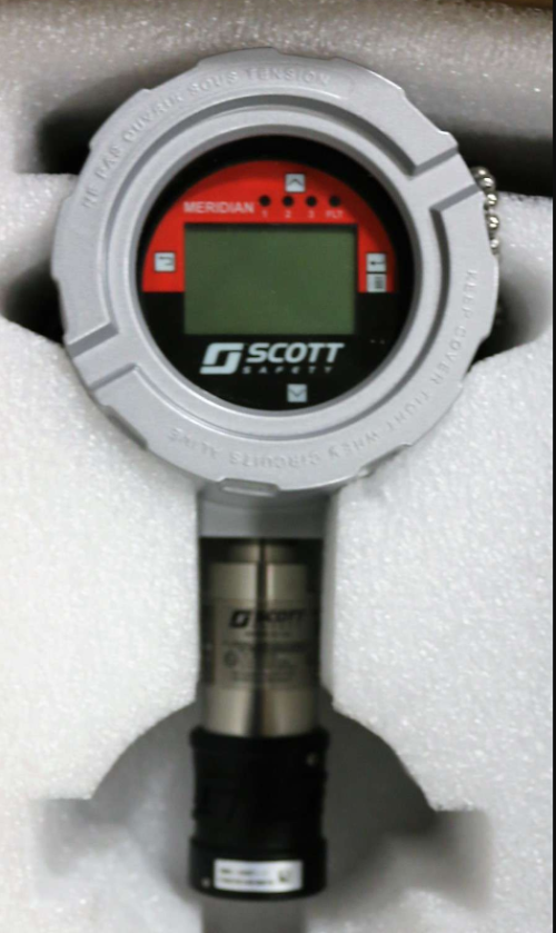 3M - SCOTT FIRE & SAFETY UNIVERSAL GAS DETECTOR W/ALUM HOUSING-STD DISPLAY