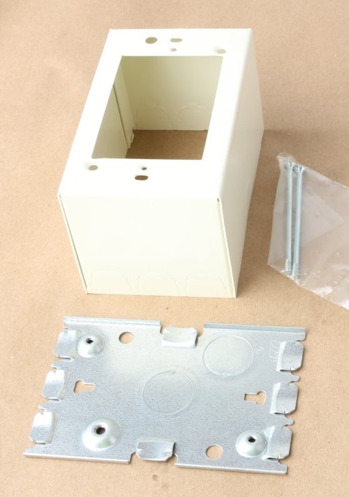 PASS & SEYMOUR ELECTRICAL BOX - SINGLE GANG SURFACE MOUNT