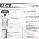 DAVCO TECHNOLOGY PLUS SIZE COVER & COLLAR REPLACEMENT KIT