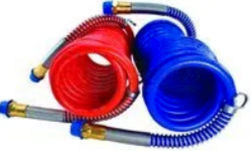 TRAMEC SLOAN COILED AIR HOSE SET 12'  6\" LEADS  1/2\" NPT