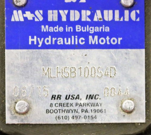 M+S HYDRAULIC HYDRAULIC MOTOR - GEROLLER