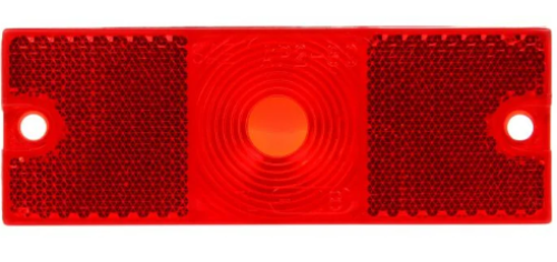 TRUCK-LITE REPLACEMENT LENS FOR M/C LIGHTS (18300R)  2 SCREW