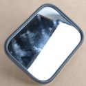 GROTE STAINLESS STEEL ROLLED-RIM MIRROR W/BALL SWIVEL