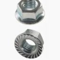 LOAD KING [POST TEREX MOBILE CRANE ACQUISITION] SERRATED FLANGE NUT #10-24 ZINC