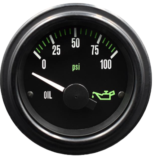 CENTROMOTION-MAXIMATECC-STEWART WARNER / HOBBS DIV GAUGE - OIL PRESSURE