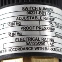 BARKSDALE CONTROL PRESSURE SWITCH 1-30inHg