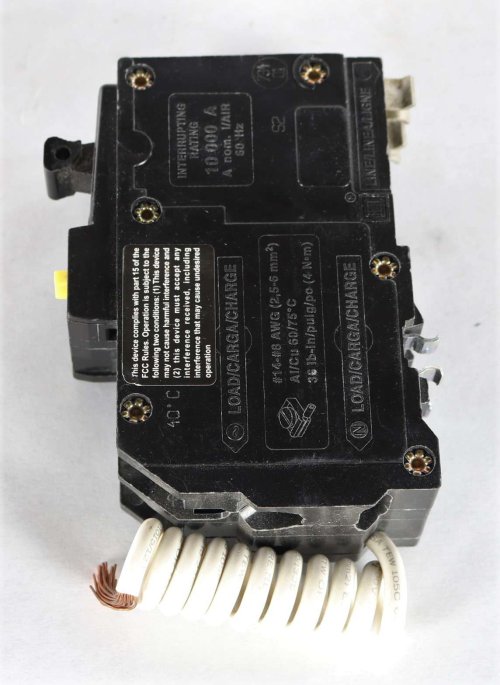 SCHNEIDER ELECTRIC CIRCUIT BREAKER - 2 POLE 30A GFCI