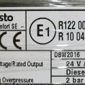 WEBASTO WATER HEATER - DIESEL 24V 16kW