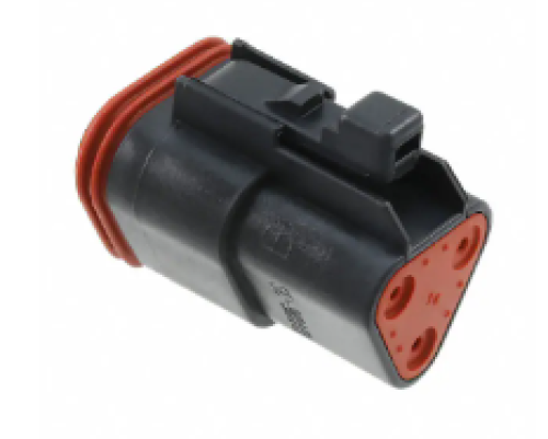 DEUTSCH CONNECTOR PLUG 3-WAY  HOUSING FOR FEMALE TERMINALS