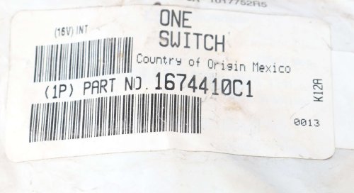 NAVISTAR ROCKER SWITCH