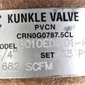 EMERSON - KUNKLE VALVE/CASH PRESSURE RELIEF VALVE 3/4 MNPT 165 PSIG