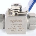 HY-LOK BALL VALVE 1/4in FEMALE NPT STAINLESS  6000PSI