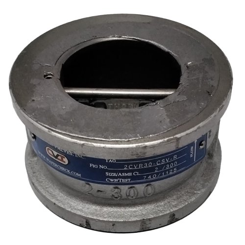 CHAMPION VALVE CHECK VALVE 2in ASME CLASS 300 VITON SEALS