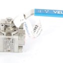 VELAN VALVES BALL VALVE 1/2in NPT 3-PIECE SS