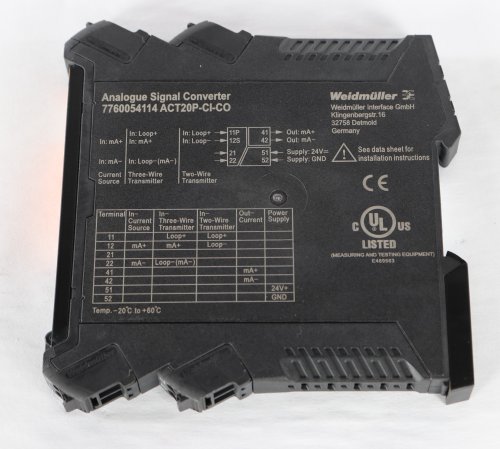 WEIDMULLER ANALOG SIGNAL CONVERTER