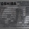 TOSHIBA INTERNATIONAL - MOTORS & DRIVES DIV ELECTRIC MOTOR 7.5HP 230/460V 3515RPM F213T TEFC