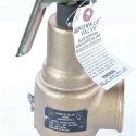 EMERSON - KUNKLE VALVE/CASH SAFETY RELIEF VALVE 1-1/4in IN 1-1/2in OUT AIR/GAS