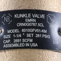 EMERSON - KUNKLE VALVE/CASH SAFETY RELIEF VALVE 1-1/4in IN 1-1/2in OUT AIR/GAS